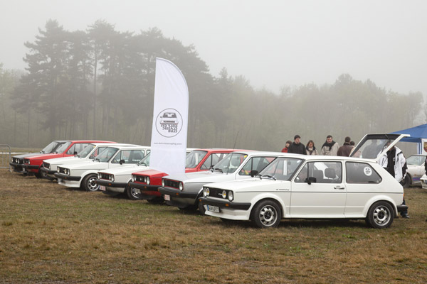 La Golf a d’abord été collectionnée en version GTI, qui a suscité de nombreux clubs de propriétaires y compris en France comme le Golf GTI Classic Club présent ici au Youngtimers Festival à Montlhéry