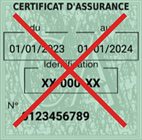 fin carte verte assurance