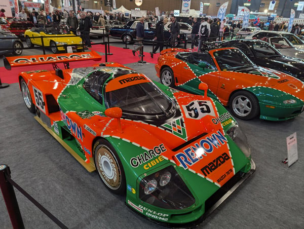 La Mazda 787B, couronnée aux 24 Heures du Mans 1991