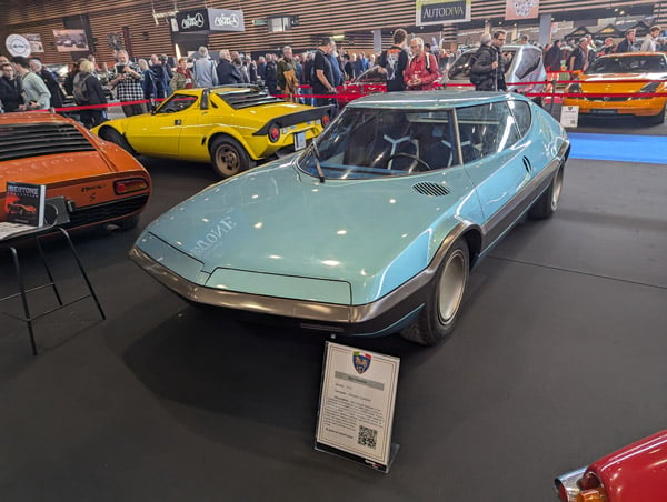 Epoqu'Auto Lyon 2024 - Un concept-car marquant de Bertone : la NSU Trapèze de 1973