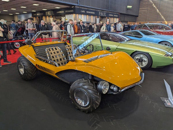 Epoqu'Auto Lyon 2024 - Typique de son époque, le Bertone Buggy Shake de 1970